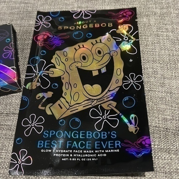 HipDot X SpongeBob Mini Palette&Face Mask - Picture 3 of 8